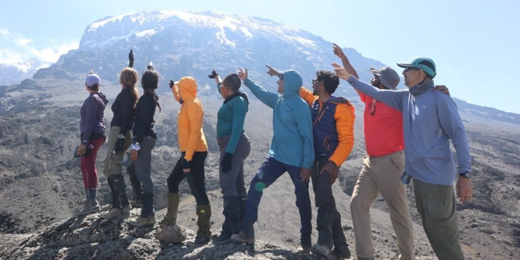 Kilimanjaro climbing via lemosho route
